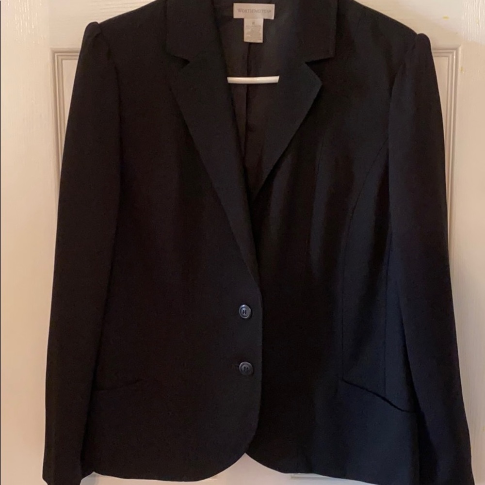 Black Two Button Women’s Blazer